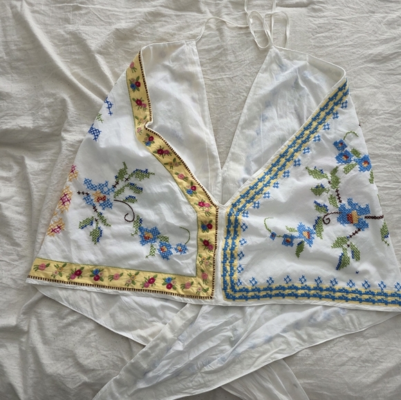 Farm Rio NWT Grandma Gift Embroidered Top L - Picture 6 of 15